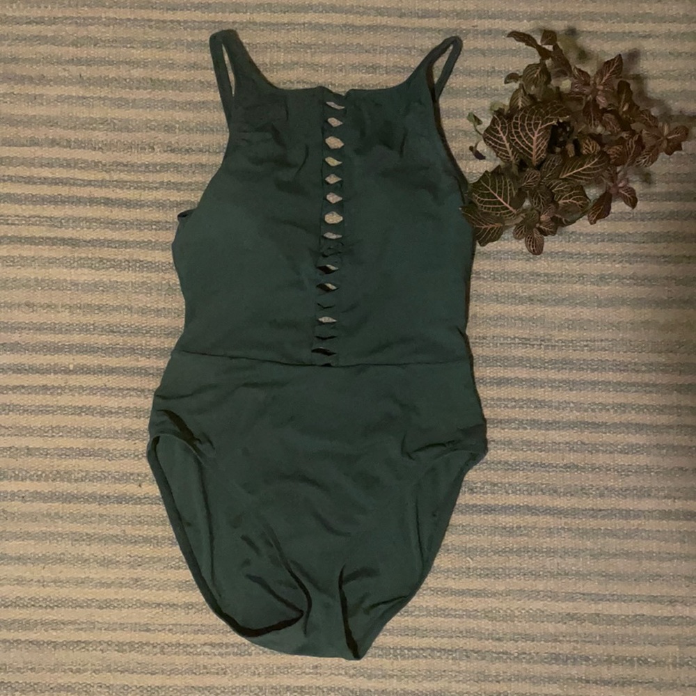 Olive One Piece Swimsuit